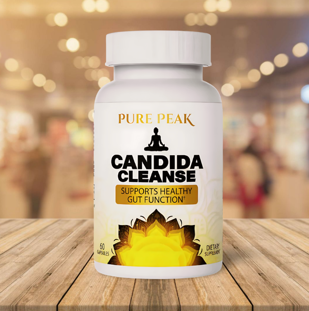 Suplemento Candida Cleanse 60 Capsulas - Limpieza intestinal y defensas reforzadas