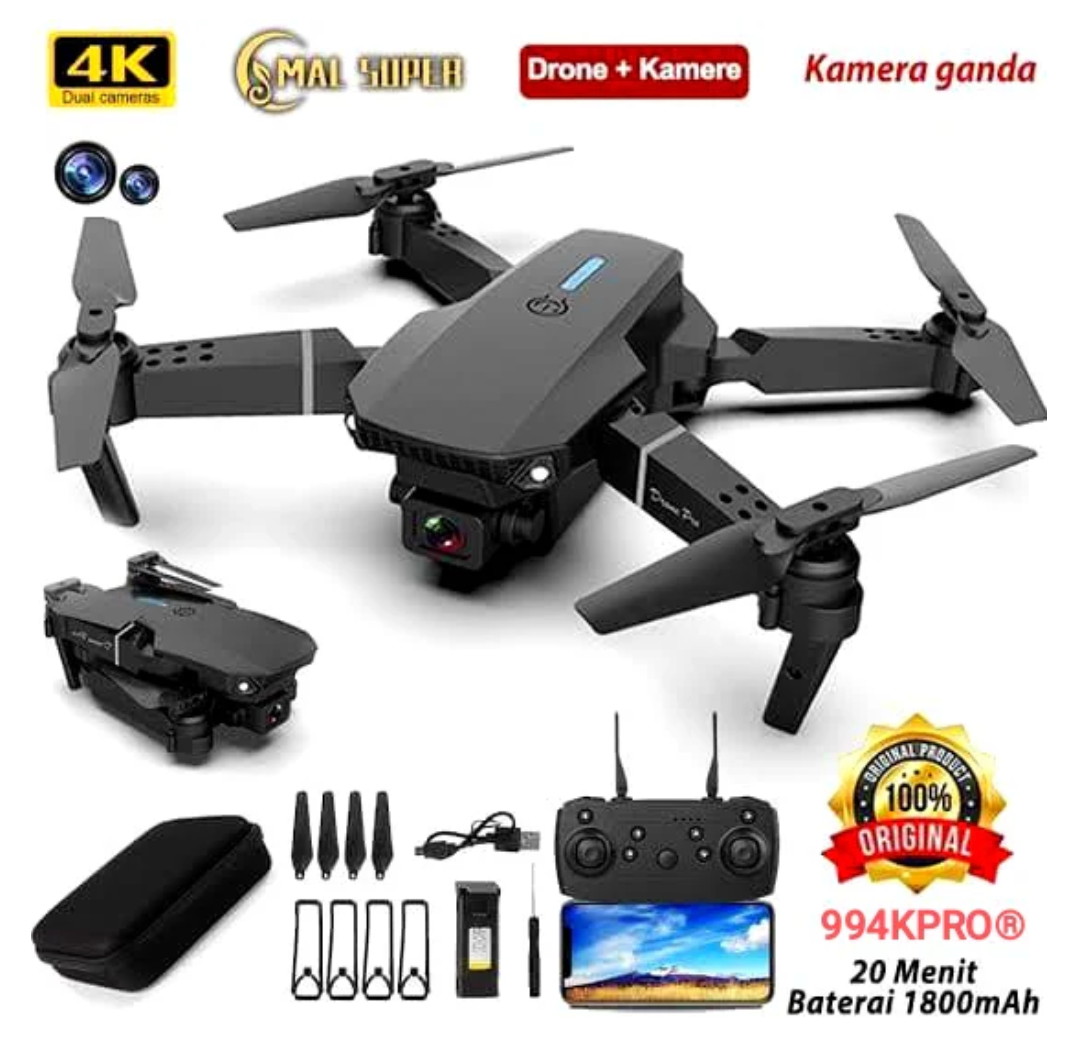 🛸 AeroMax 994KPRO™ Doble Cámara 4K Ultra Pro